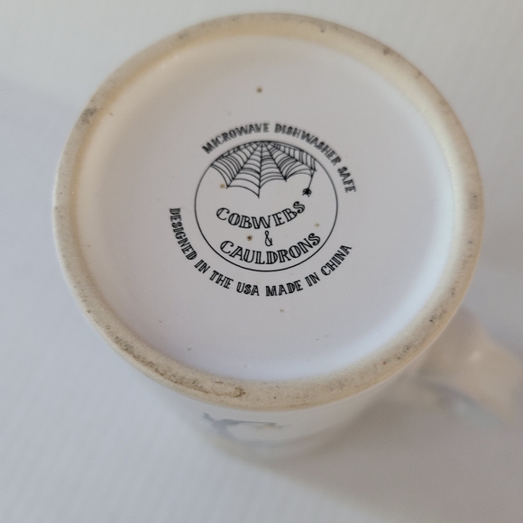 Cobwebs & Cauldrons Halloween Witch Coffee Tall Tumbler Cup - Picture 2 of 6